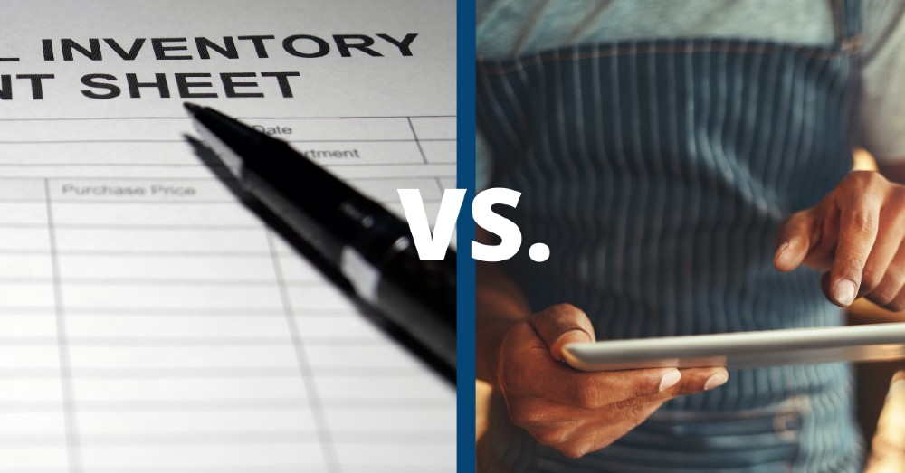 Spreadsheet inventory versus and inventory management system